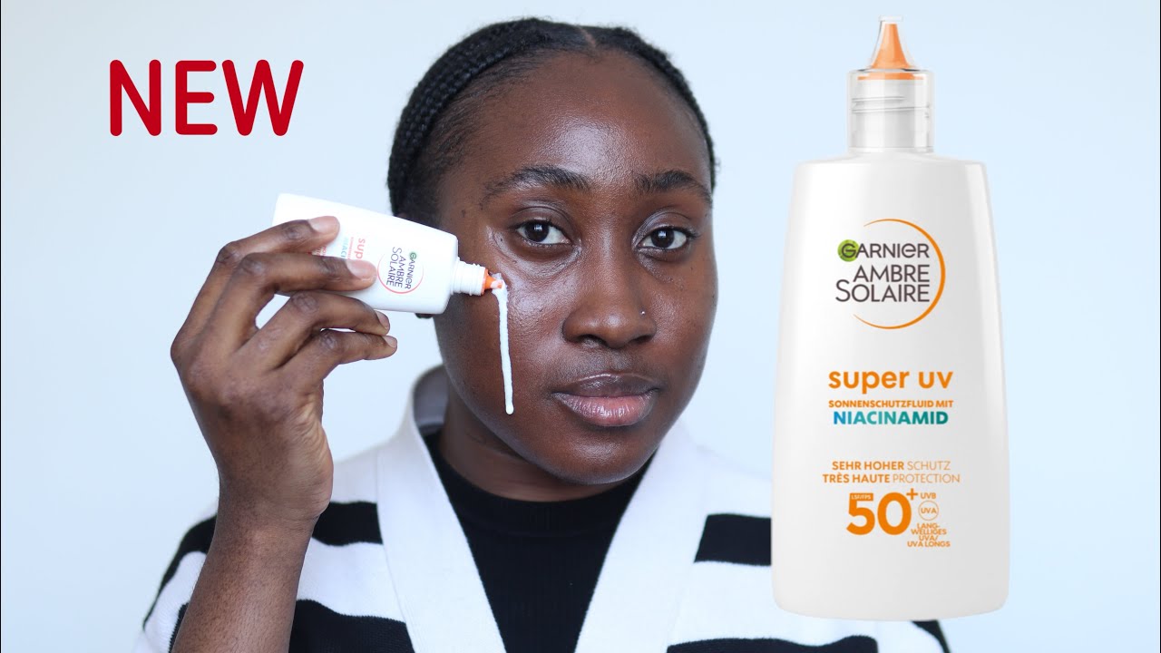 Garnier Ambre Solaire Super UV Niacinamide SPF50+ Sunscreen on Dark Skin