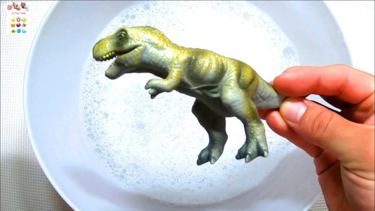 Learn Dinosaur TYRANNOSAURUS!!! Name For Kids English Korean. 아이들 공룡 이름 배우기 티라노사우르스 영어 한국어