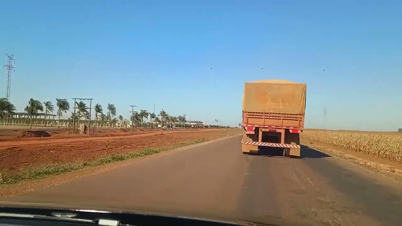 Saindo do Goiás rumo ao Mato Grosso do Sul