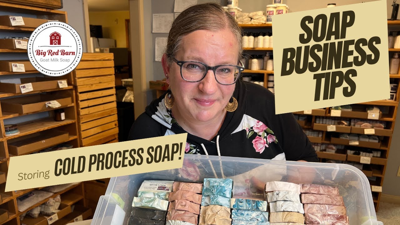 Ideas for storing cold process soap