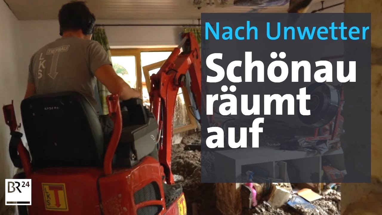 Am Tag danach: Schönau räumt auf | Abendschau | BR24