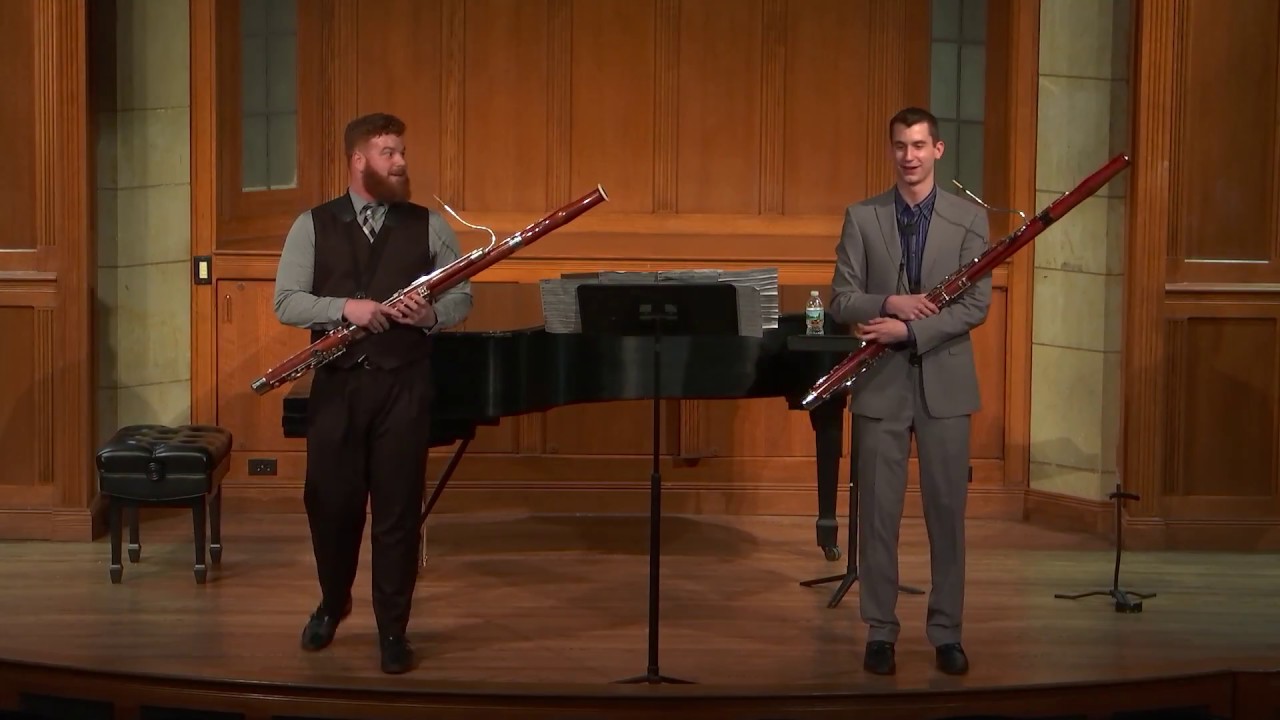 Ozi: Duet V for two Bassoons, Dillon Meacham and Patrick Broder - Bassoons