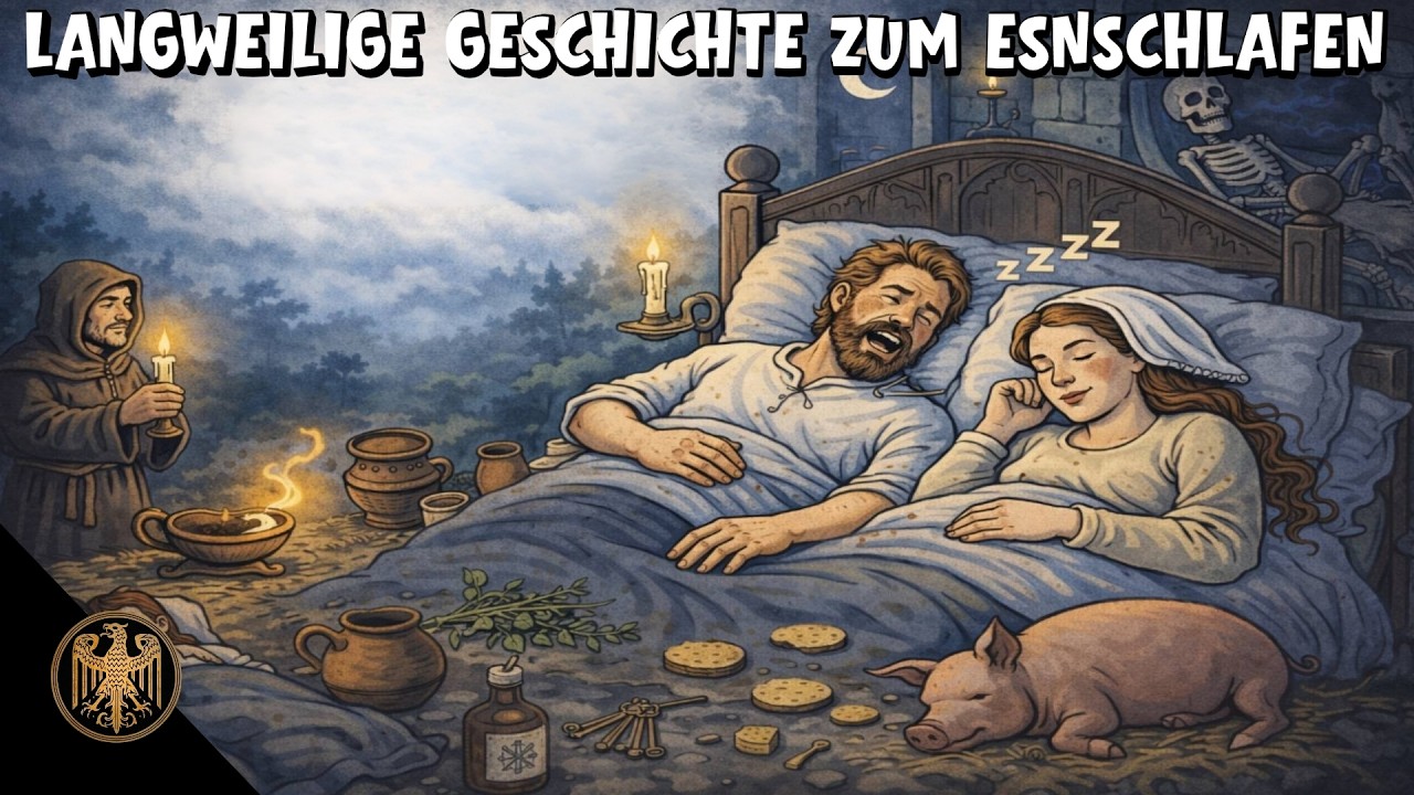 Einschlafen mit Geschichte | Mittelalterliche Schlafgewohnheiten &  Deutsche Geschichte