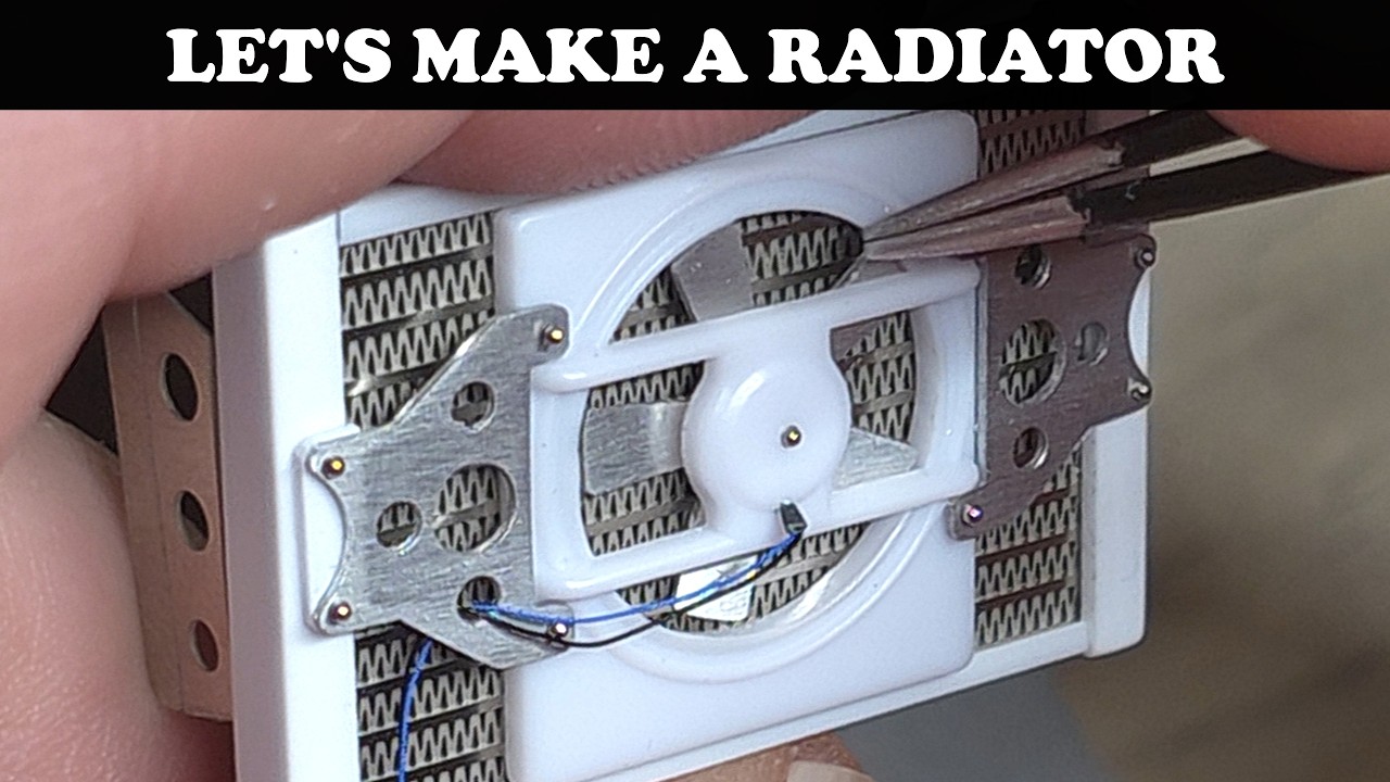 F100 Part 4. Radiator and fan.
