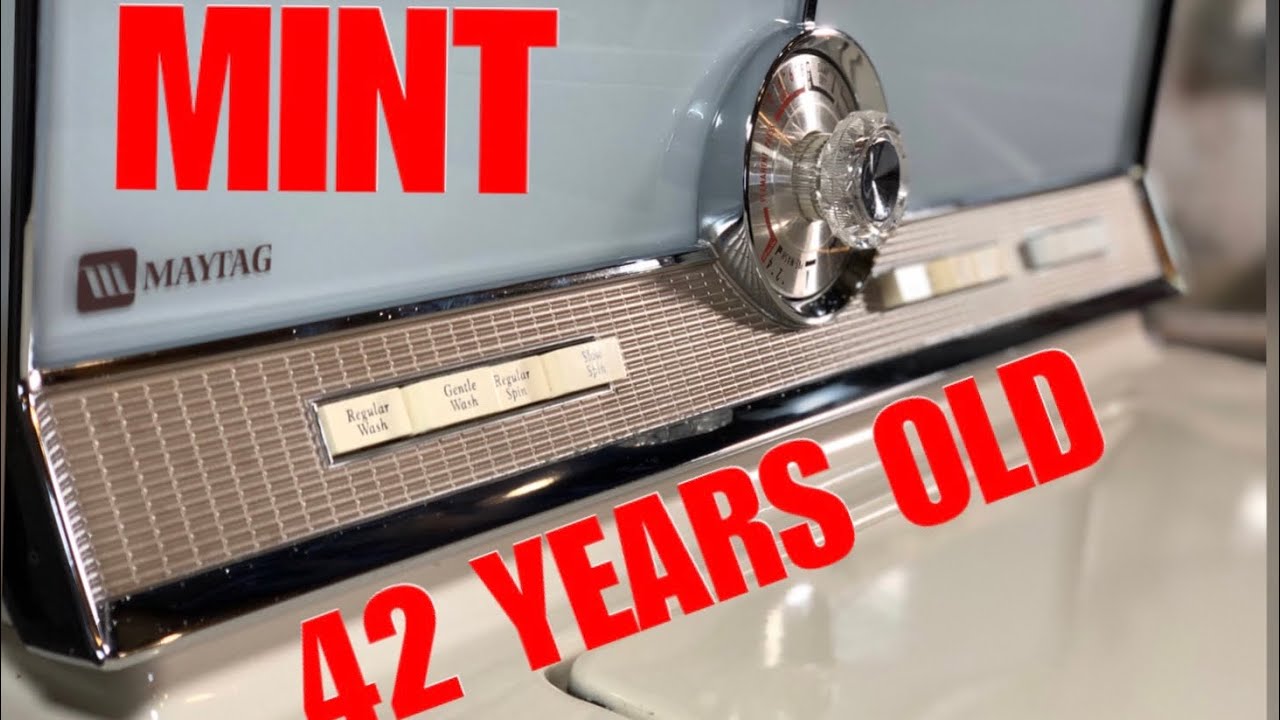 Perfect Restoration of a Vintage Maytag Washer