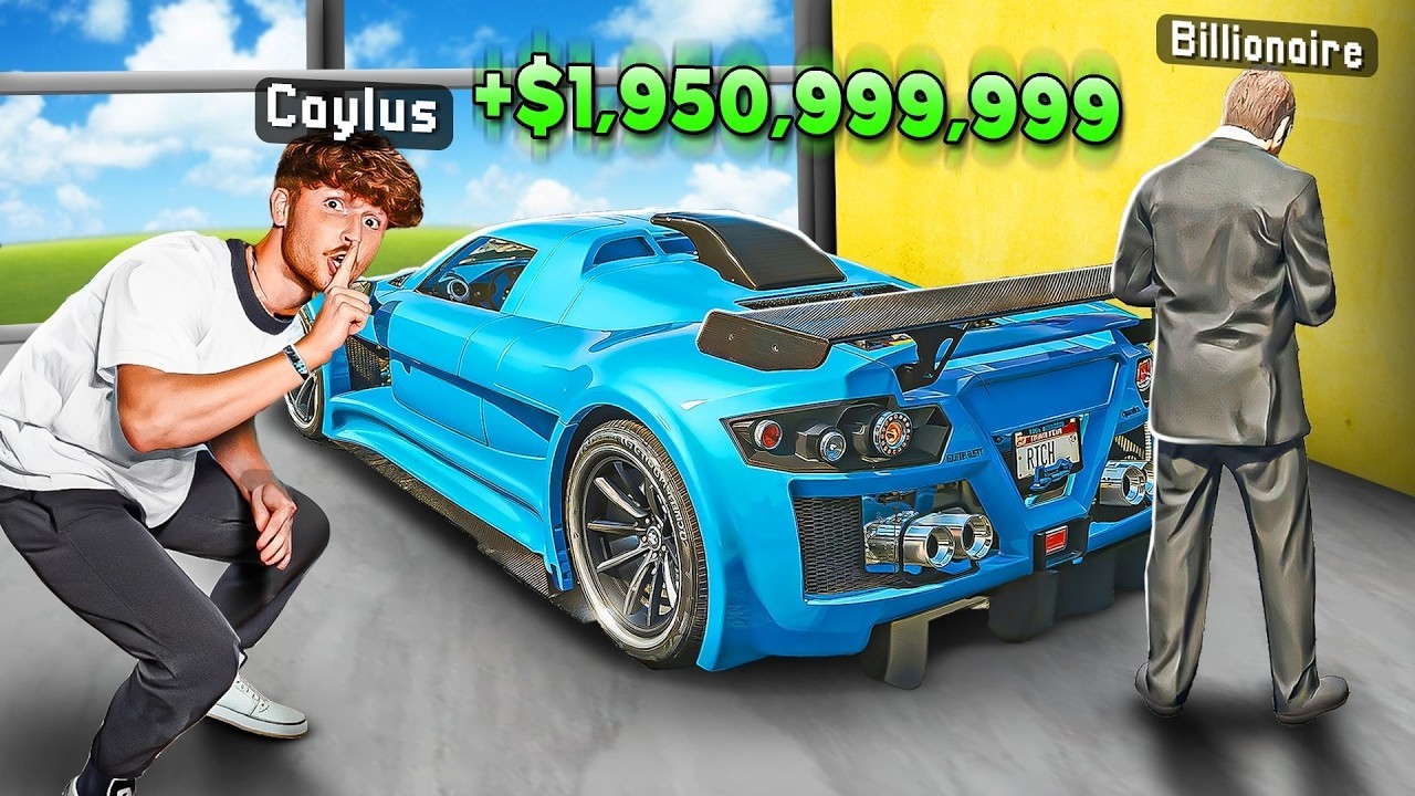 Stealing Every GOD CAR From Dealership in GTA 5!