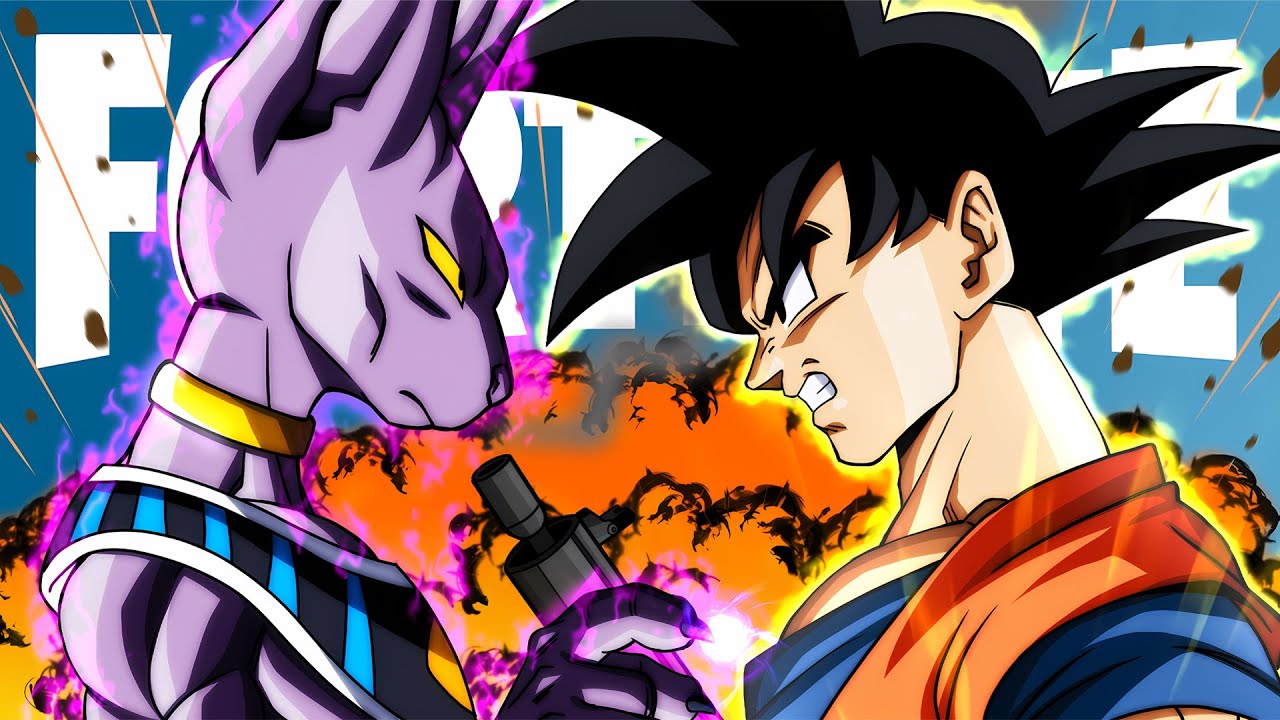 A GOD AND SAIYAN DESTROY!!! | Goku And Beerus Play Fortnite