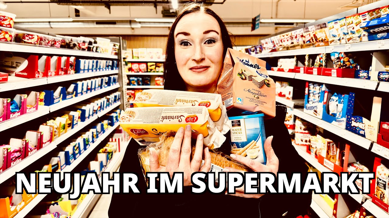 Neujahr im Supermarkt - immer offen