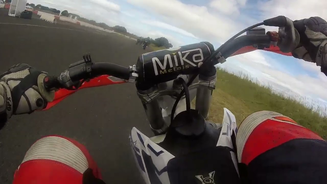 Husqvarna ktm supermini Scottish supermoto championship crail 85cc 105cc 112cc