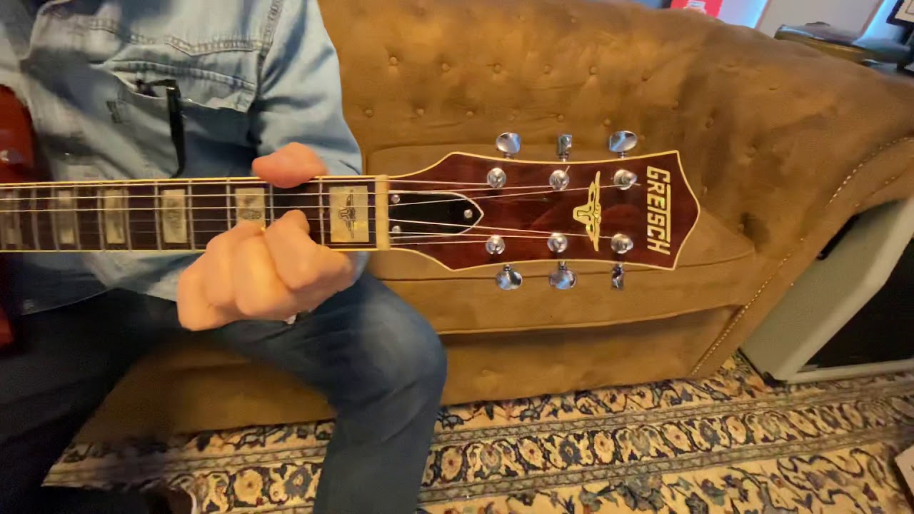 Gretsch Roundup G6121-1955 Chet Atkins Western Orange Jet, Dynasonics w/ Case  del 2003