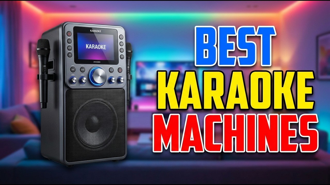 TOP 5 Best Karaoke Machines 2026