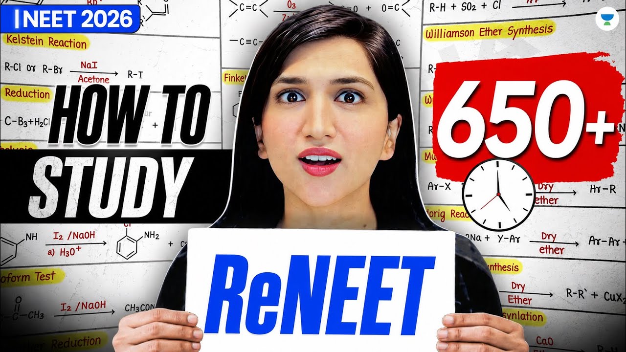 How to Study for ReNEET 2026 | 30 Days Planner for ReNEET 2026 #reneet #akanshakarnwal