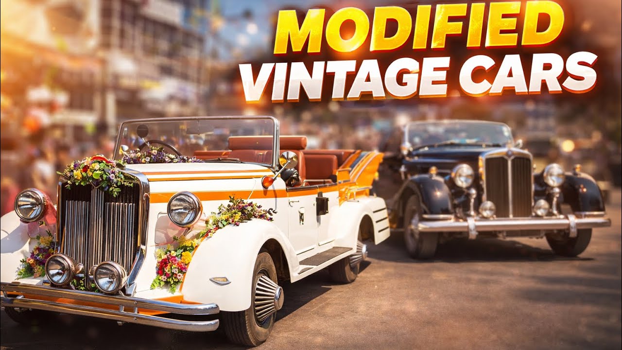 Modified vintage cars 🔥 | Rishi Chauhan |