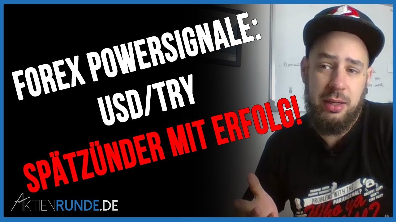 Forex Powersignale: USDTRY Sp&auml;tz&uuml;nder mit Erfolg!