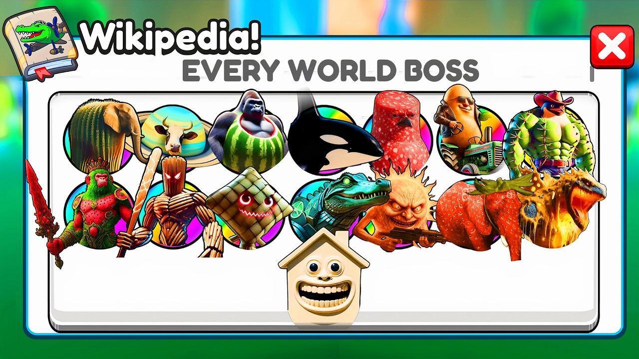 I Unlocked EVERY BRAINROT BOSS in Brainrot Evolution!