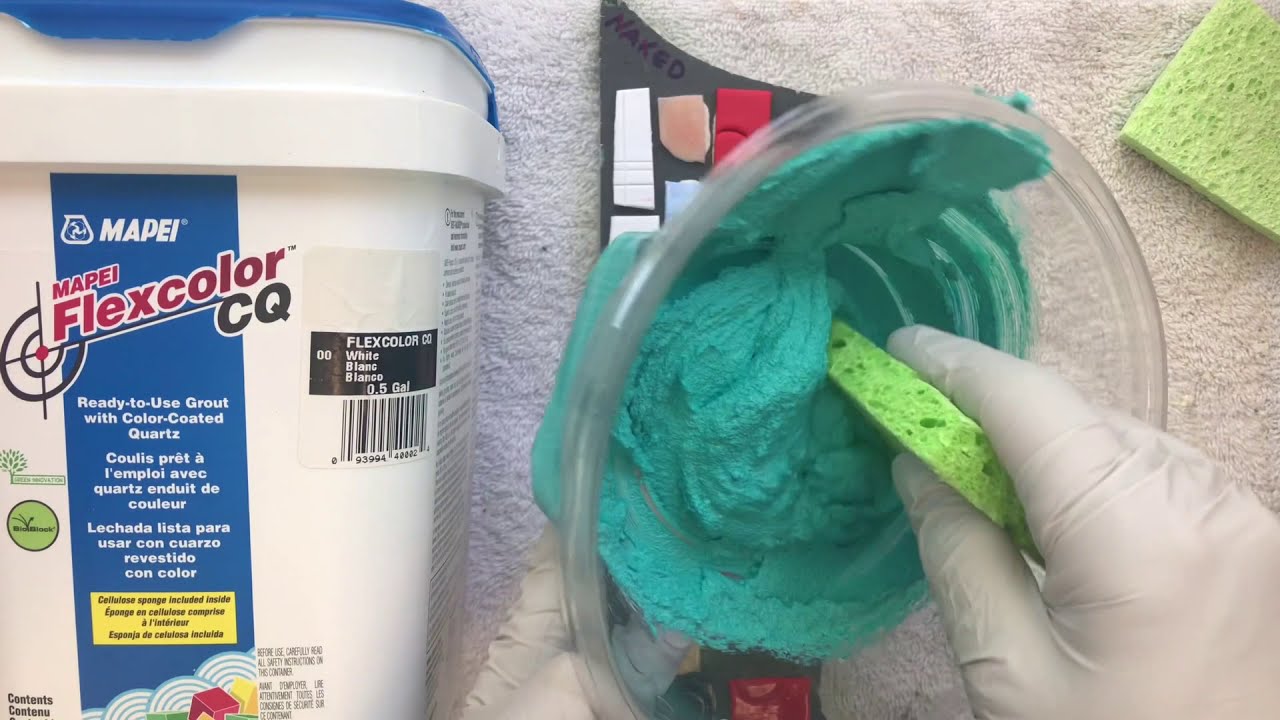 Grouting Polymer Clay 2: Mapei Flexcolor CQ Grout