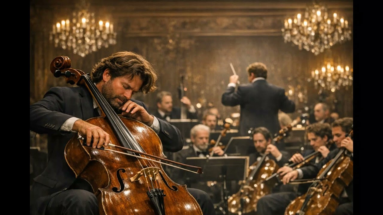 Positive reflections. Cello and orchestra.