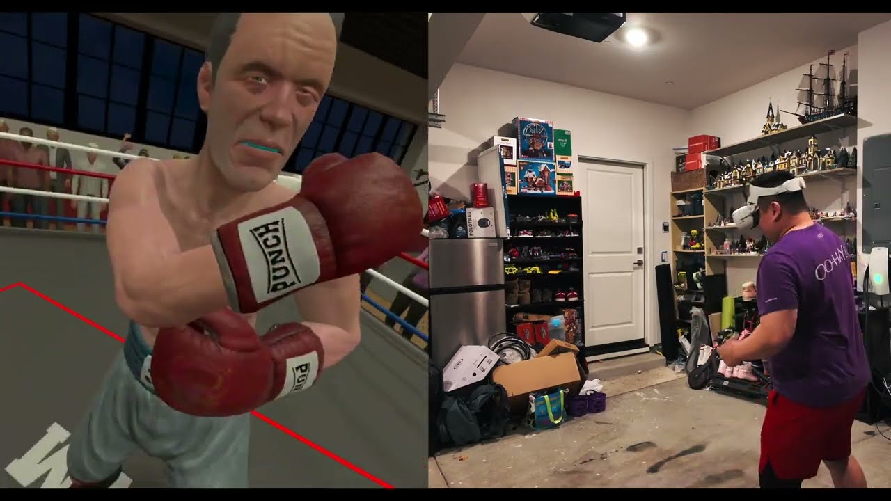 Day 1 VR Boxing - Thrill of The Fight VR