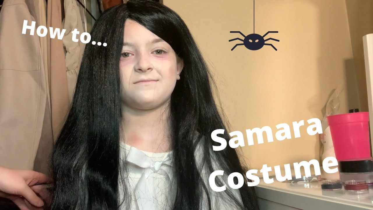 How to  do Samara Morgan Makeup and Costume ☠