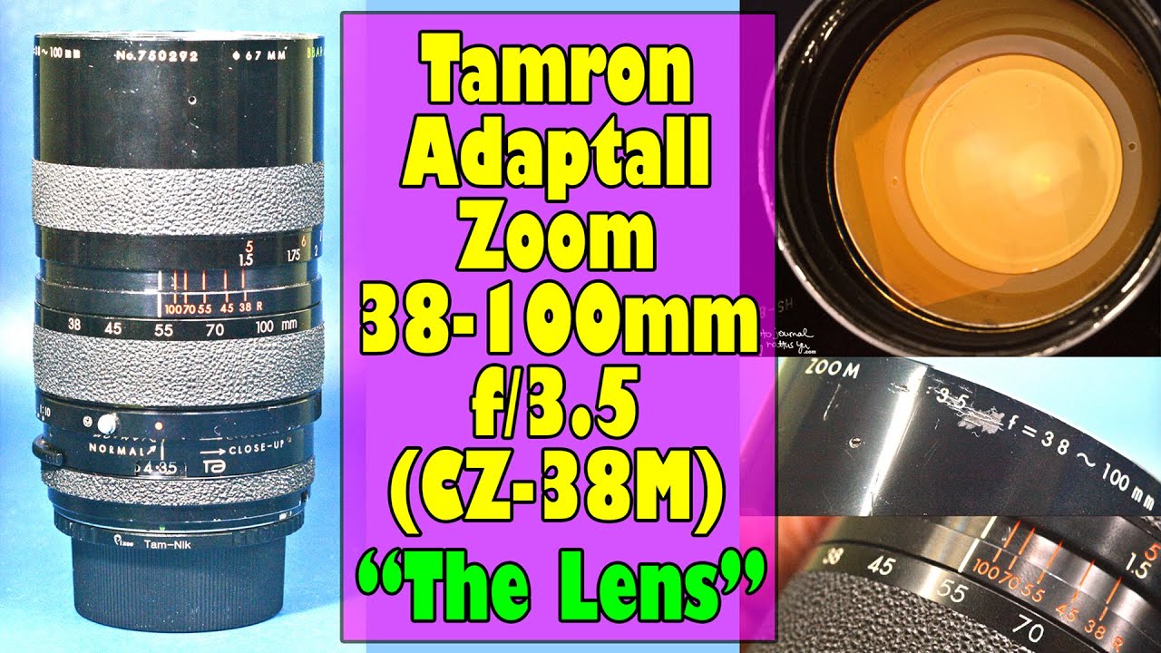Tamron Adaptall Zoom 38-100mm f/3.5 