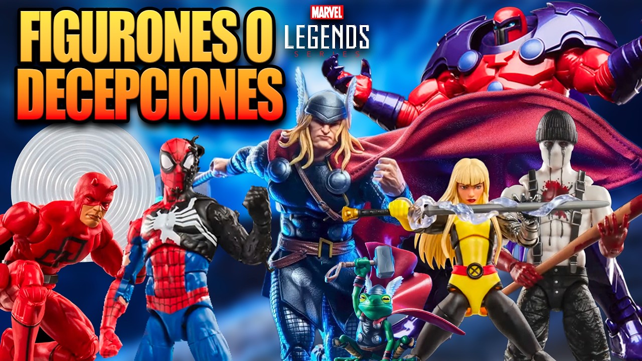 NUEVA MAXIMUM SERIES, wave SECRET WARS y TODOS los anuncios de Marvel Legends