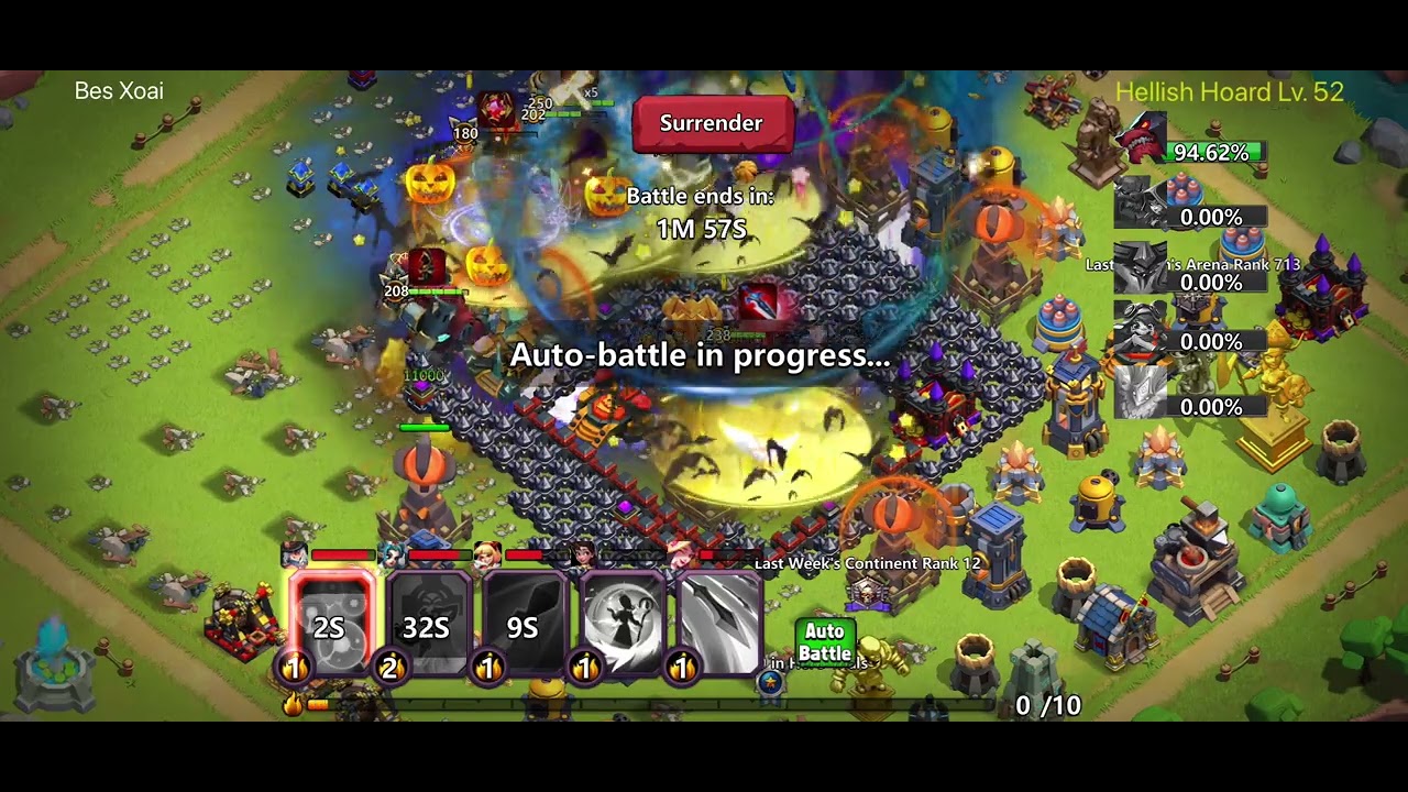 Attack pass 7 #clashoflords2 #col2creators 