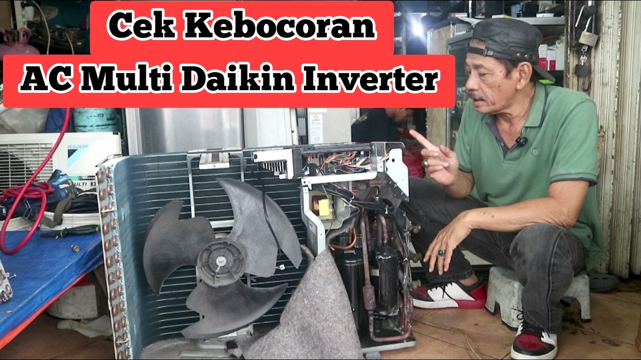 Cek Kebocoran AC Multi Daikin Inverter
