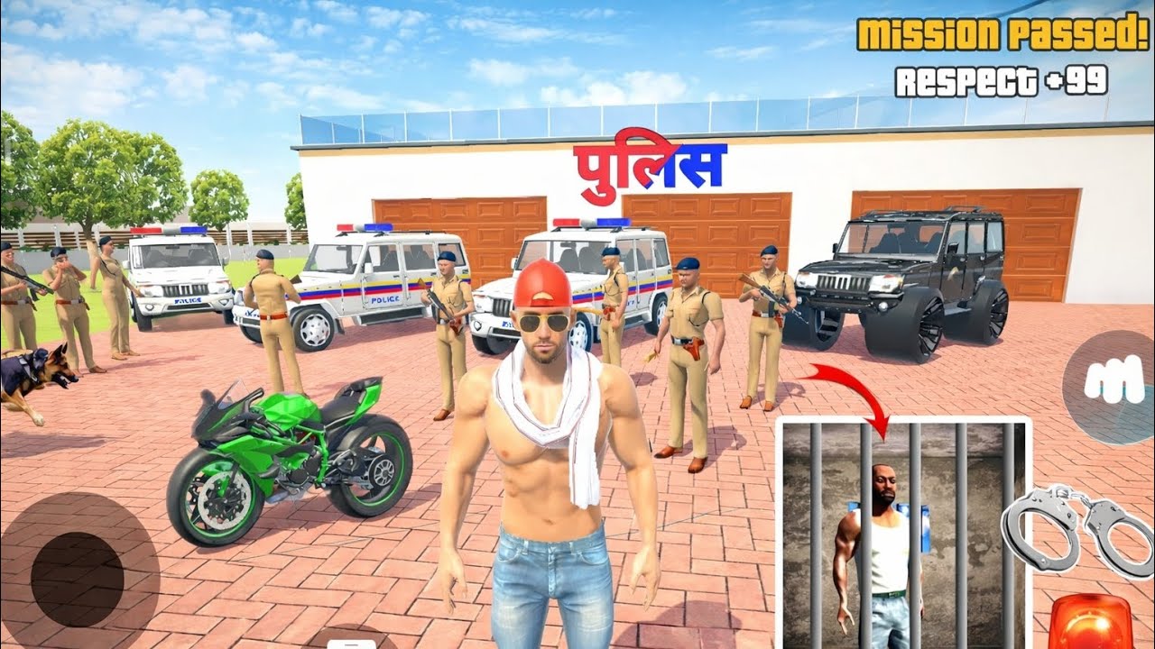 Franklin Ko Jail Me Band Kar Diya 😱 Indian Theft Auto Simulator 