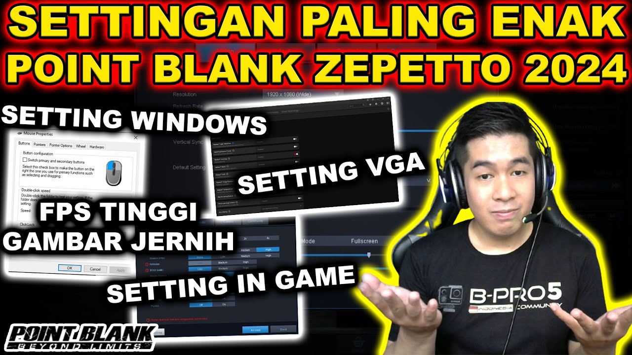 SETTINGAN POINT BLANK ZEPETTO TERBAIK 2024 - Point Blank Zepetto 2024