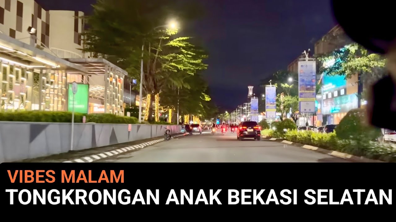 Driving Around Bekasi | Suasana Malam KALIMALANG dan GRAND GALAXY CITY