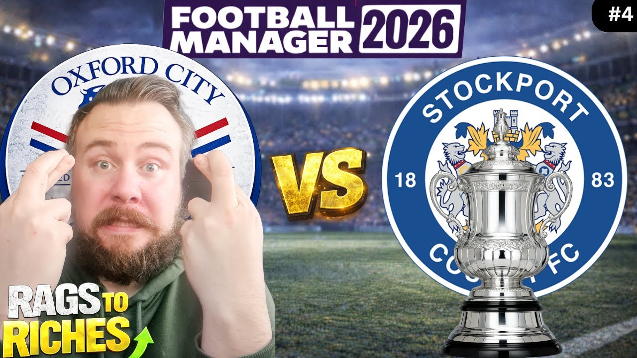 THE UNDERDOG DREAM! FA Cup 1st Round?! #fm26 EP.4