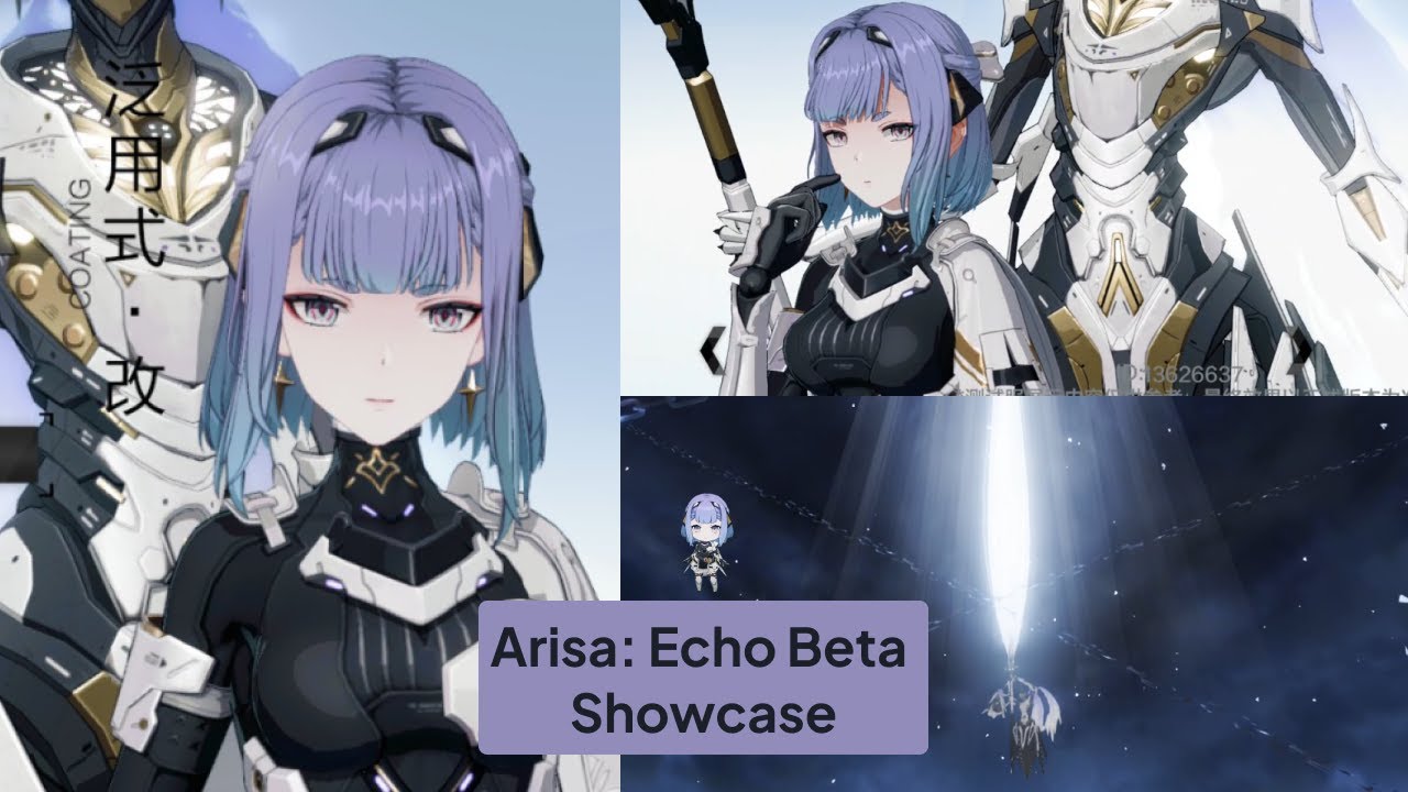 [Punishing Gray Raven] Arisa: Echo Beta Showcase [Model, Pet, Skills]