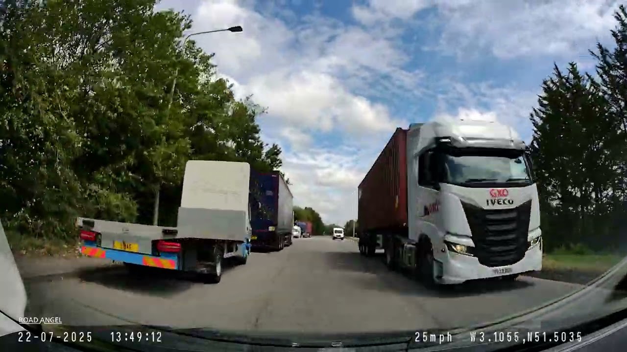 Dash Cam Journey: From Cardiff Bay to Central Newport (July 2025)