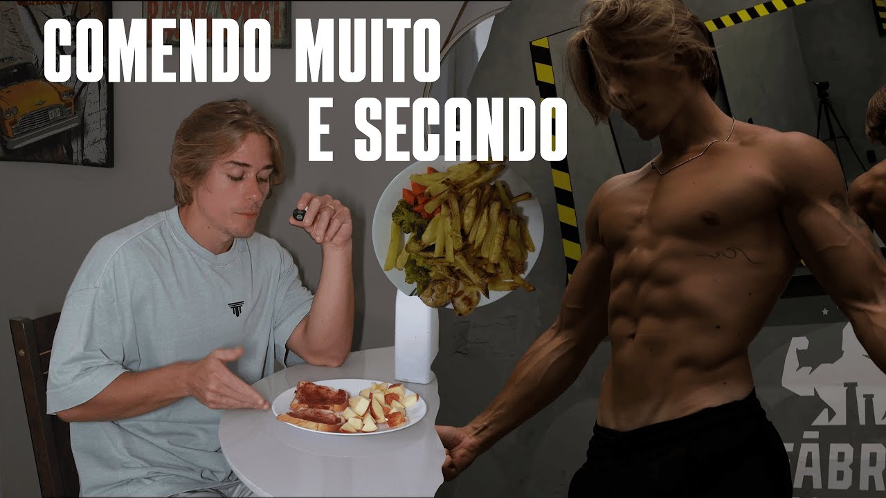 COMO EU FAÇO PRA COMER MUITO E SECAR