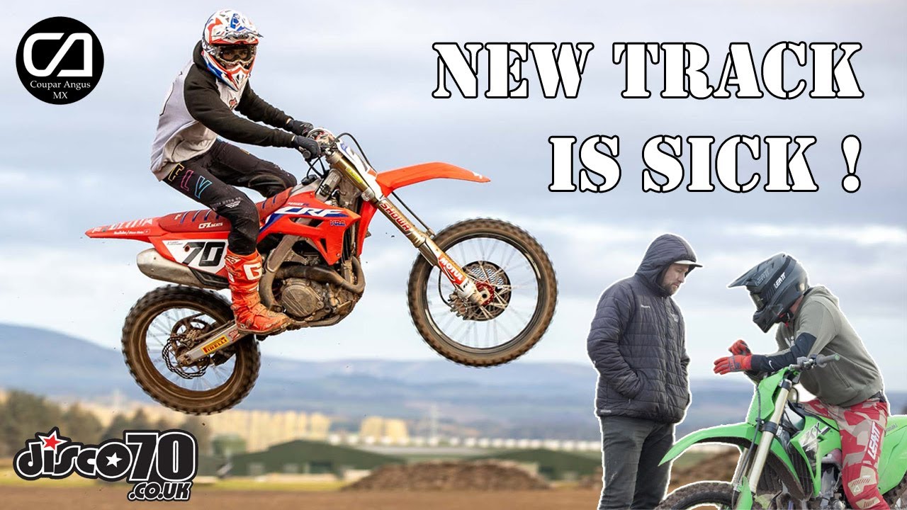 🏁 Coupar Angus MX - Testing the NEW race track !🔥 Disco Moto