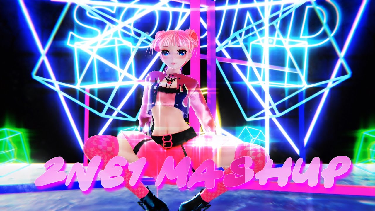 ≡MMD≡ Luka - 2NE1 Mash Up - BABYMONSTER [4KUHD60FPS]