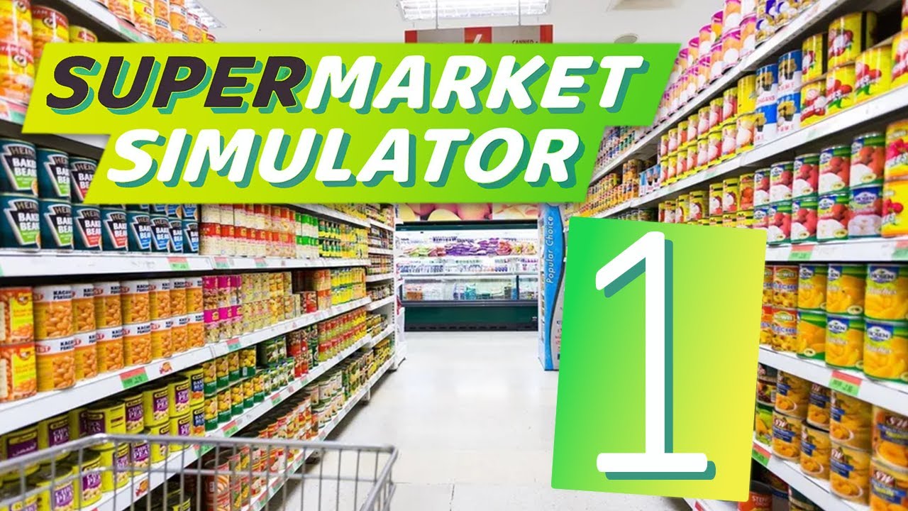 Clocking in for My First Shift || Let's Play Supermarket Simulator Part 1