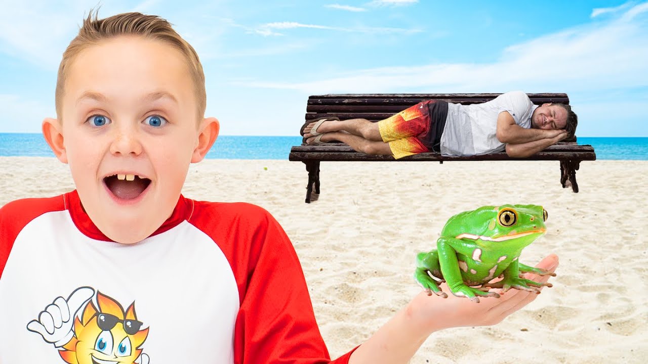 Шутки над папой! С Кейд Скай!