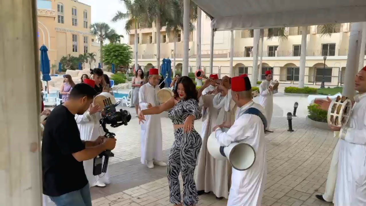 الفيديو كامل الراقصة بديعة مع فرقة حظوظ 💜