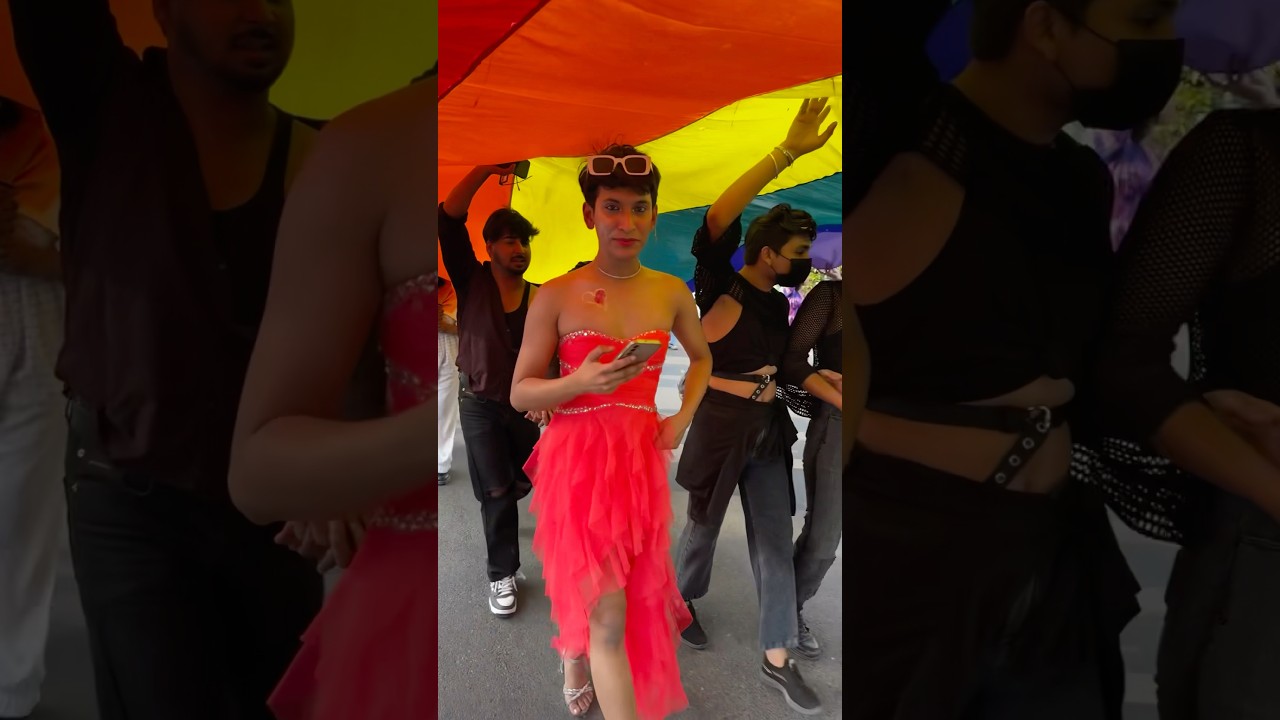 Moments from Chandigarh pride #pride #chandigarh #lgbtq #gaypride