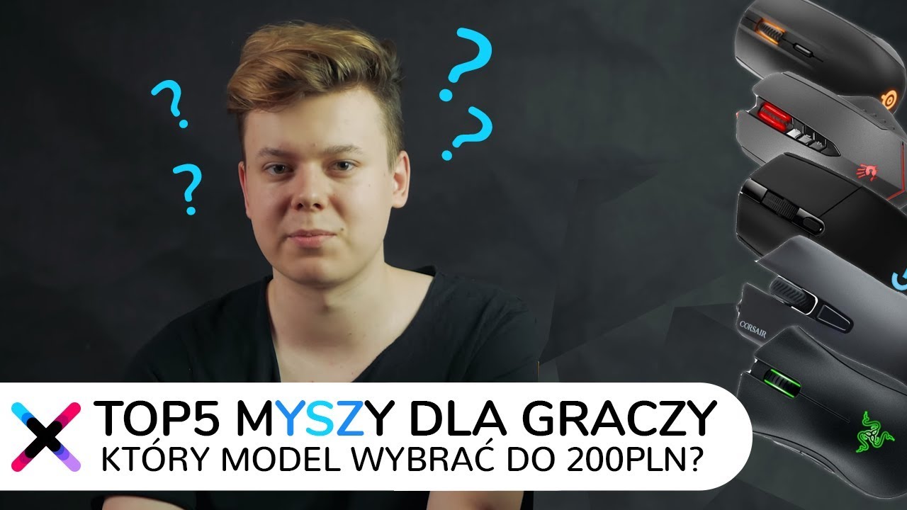 Ranking TOP 5 myszek dla graczy do 200 zł | Bloody V8m, Harpoon, G203, Rival100 czy DeathAdder?