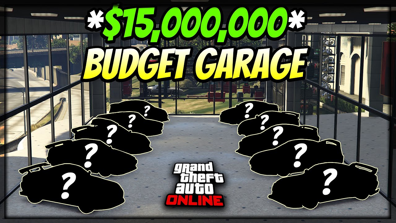 GTA 5 - $15,000,000 LS Tuners Budget Garage | Including Upgrades (GTA Online Garage Build)