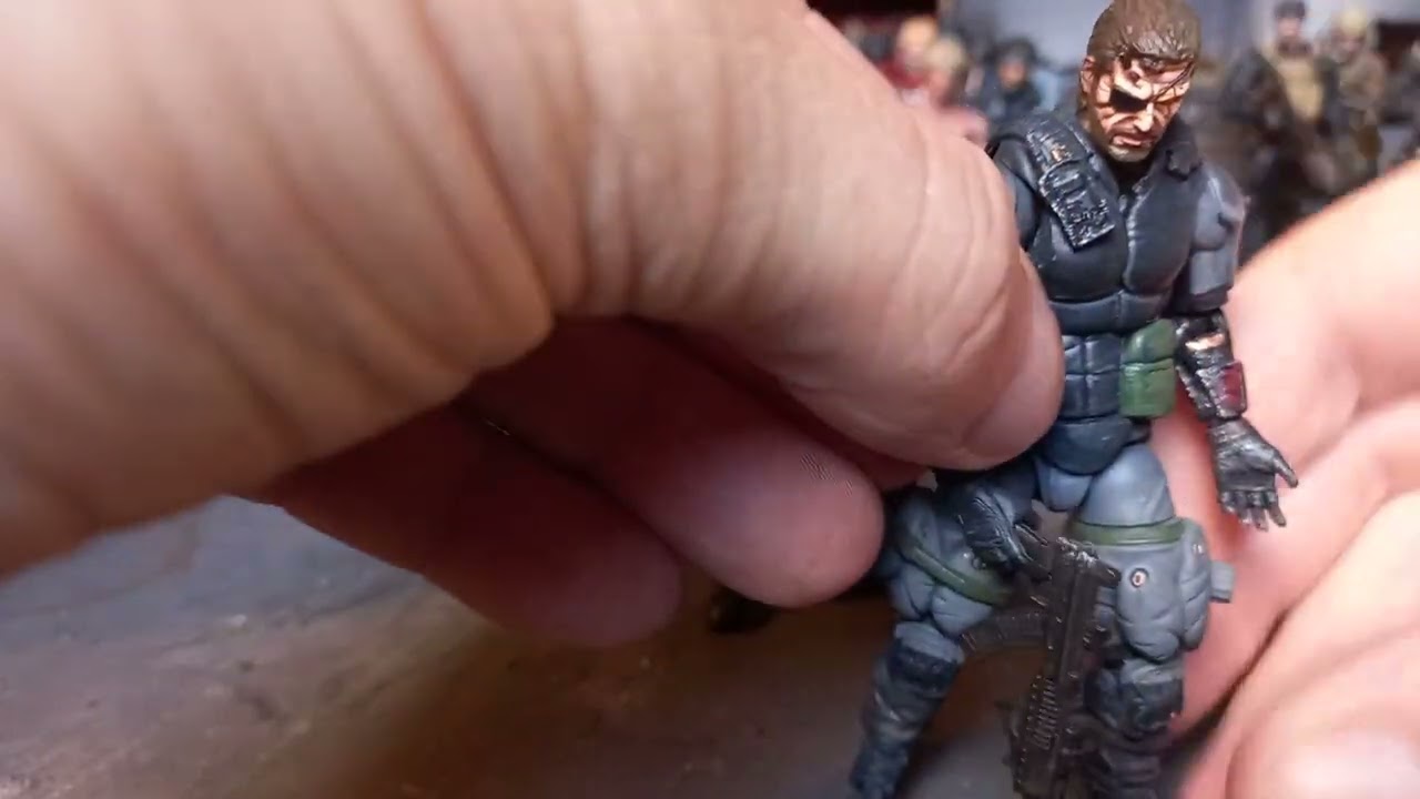 Metal Gear Solid custom action figures