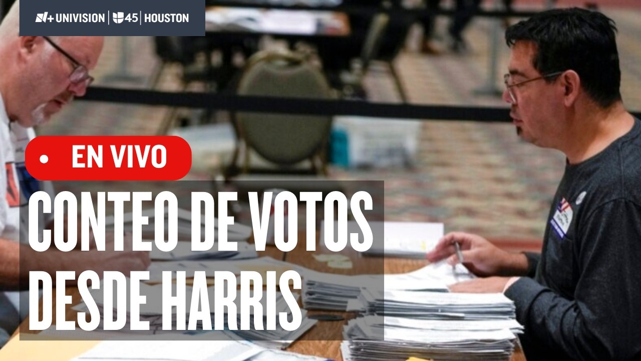 En vivo desde Houston: Conteo de votos en el condado Harris rumbo al Destino 2026