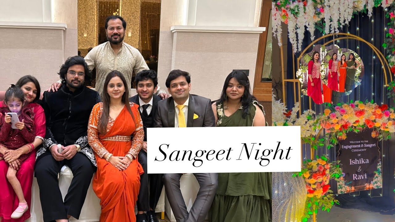 Sangeet Night Mei Maze Aa Gaye💃🕺 | Full Dance Masti Vlog