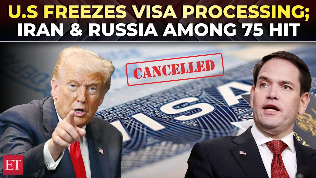 ‘No Visas for you’: US FREEZES VISAS for 75 nations, including Somalia, Iran in massive crackdown