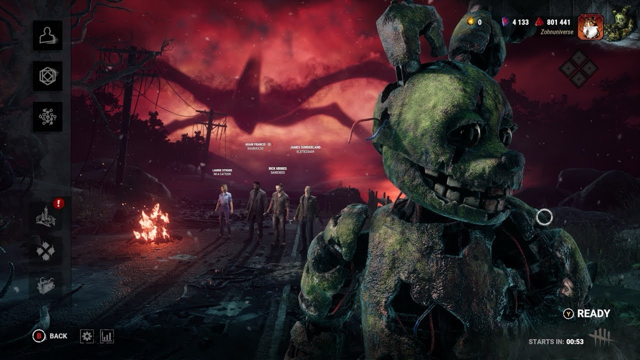 Day 1 of 5 without playin with perks or add-ons the animatronic ￼