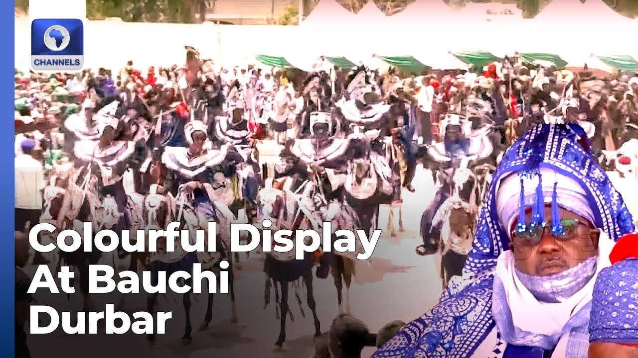 Colourful Display Of Tradition As Horsemen Pay Homage To Emir Of Bauchi To Celebrate Eid-El Fitri