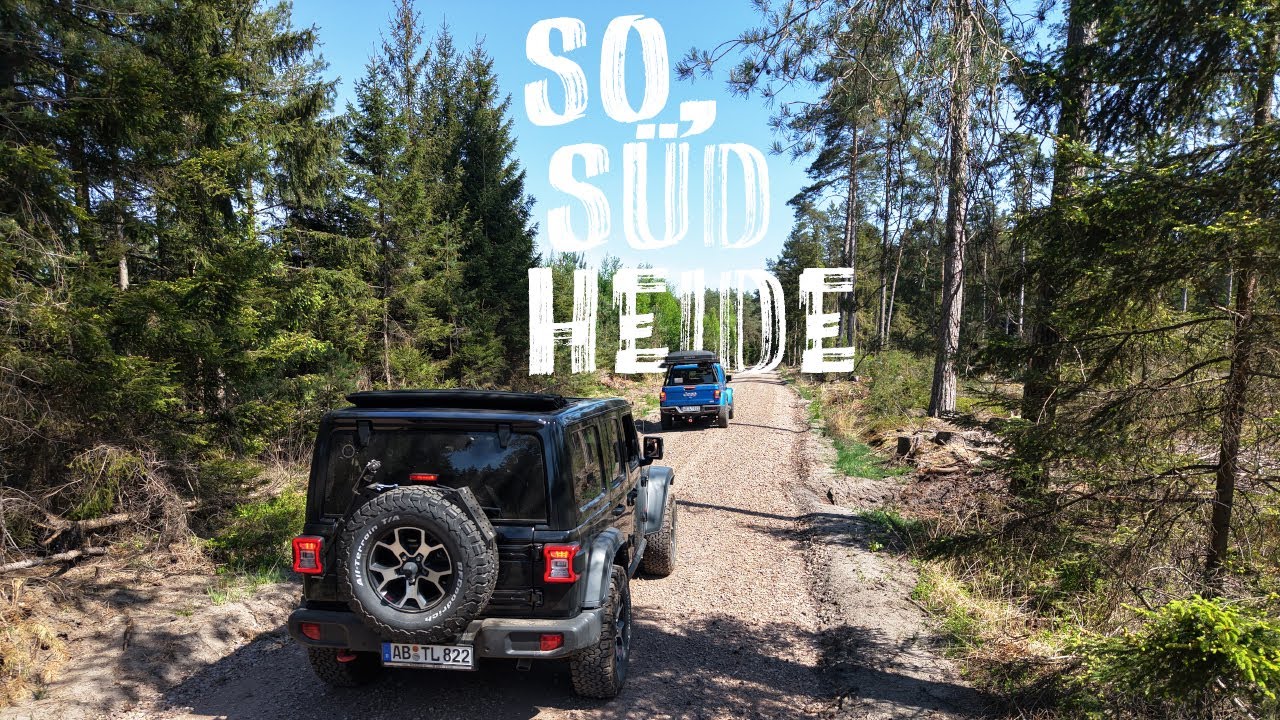 Schlagzeile: 2 Jeeps machen die Südheide unsicher *offroad trip*
