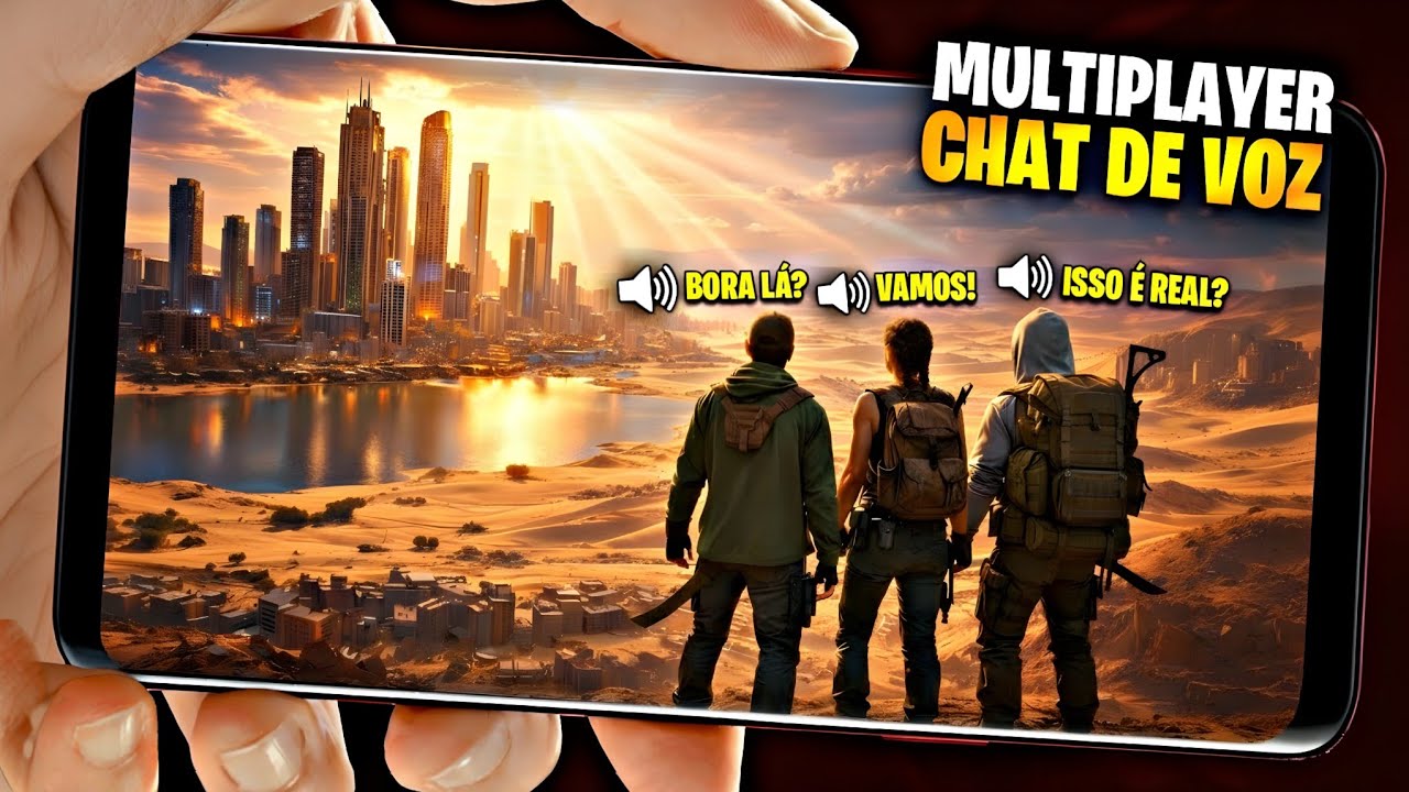 OS 10 MELHORES JOGOS MULTIPLAYER ONLINE com CHAT DE VOZ para Android 2026